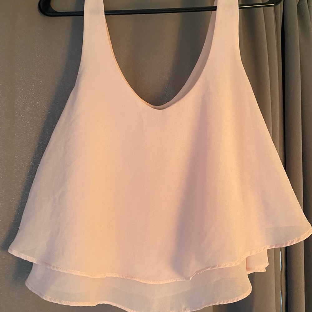 Flowy Pink Tank